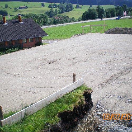 Innenausbau im Heizhaus 2011