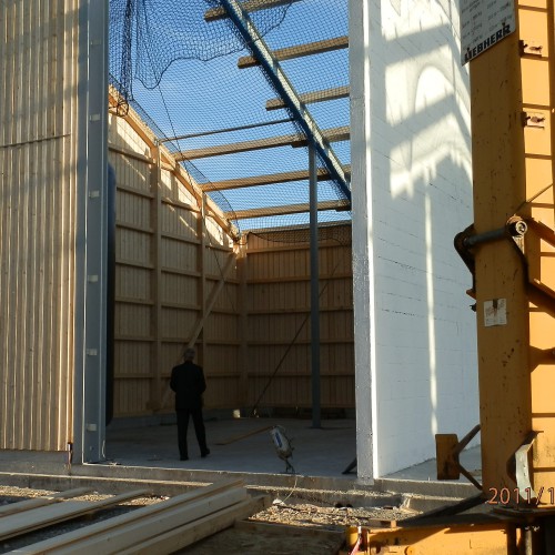 Einbringung technischer Anlagen 2011