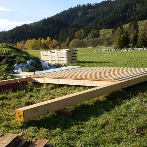 Baustelle Heizwerk – Detailarbeiten 2011