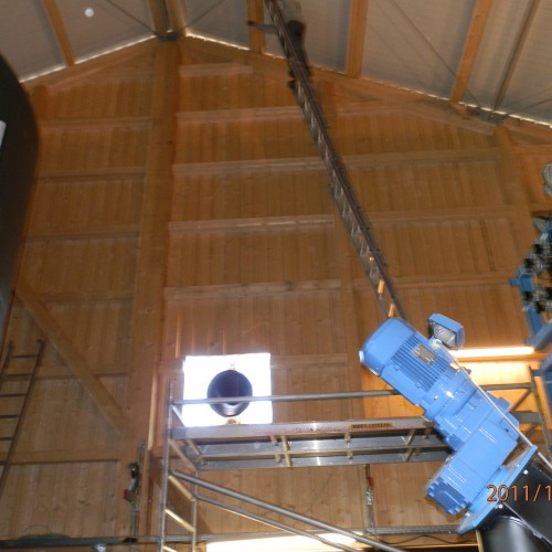 Innenausbau Heizwerk – Installationen 2011