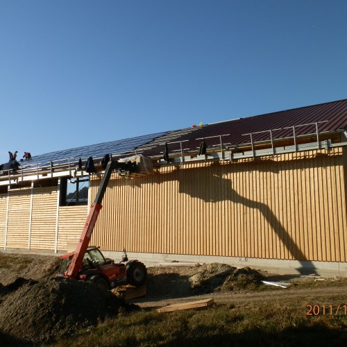 Finalisierung Innenausbau Heizwerk 2011