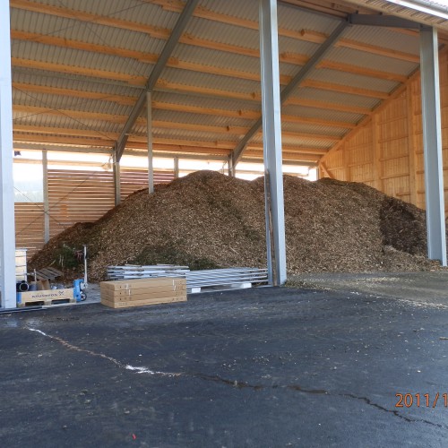 Heizwerk kurz vor Inbetriebnahme 2011