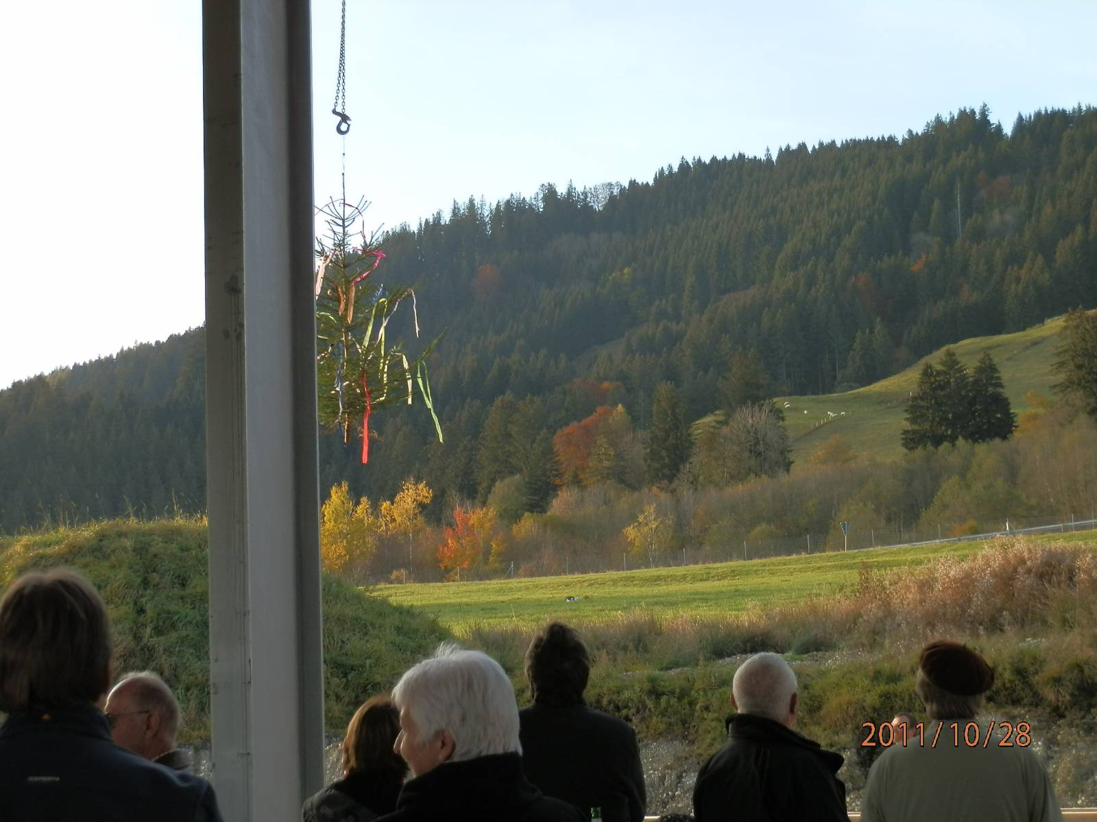 Feierlichkeiten beim Richtfest 2011