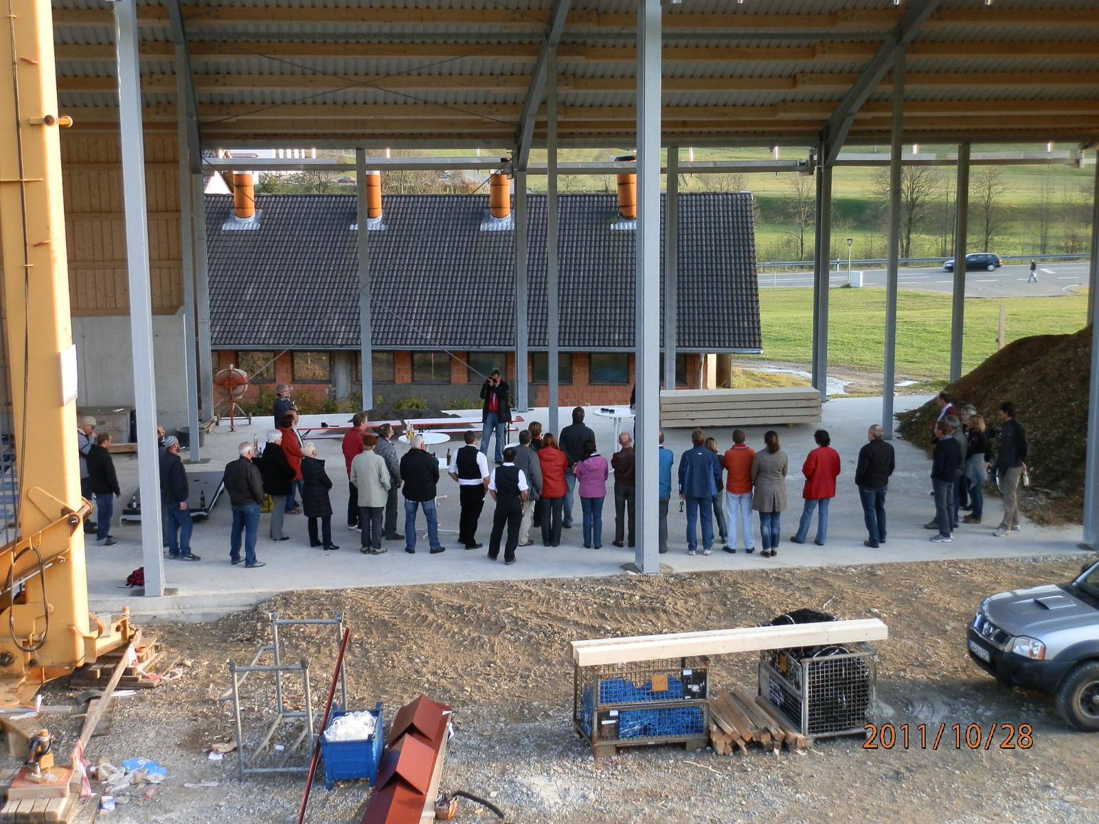 Ansprache beim Hebauf 2011