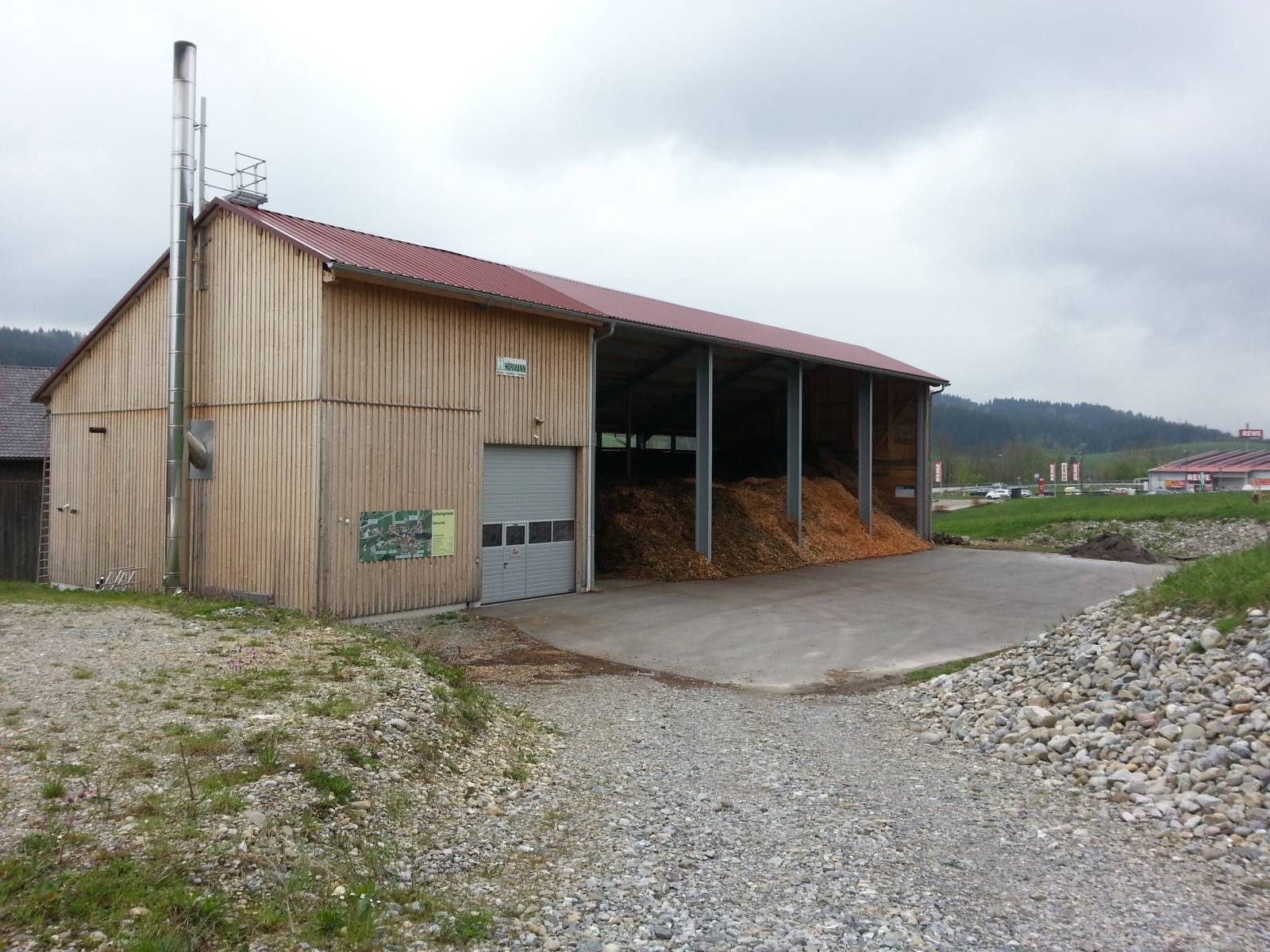 Leitungsarbeiten 2014 an der Haupttrasse