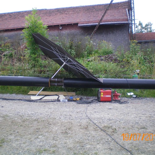 Baustelle Wärmenetz 2011