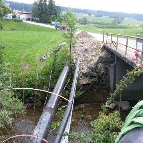 Leitungsbau Weitnau Sommer 2013