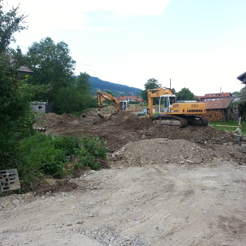 Verlegung Fernwärmeleitungen Sommer 2013