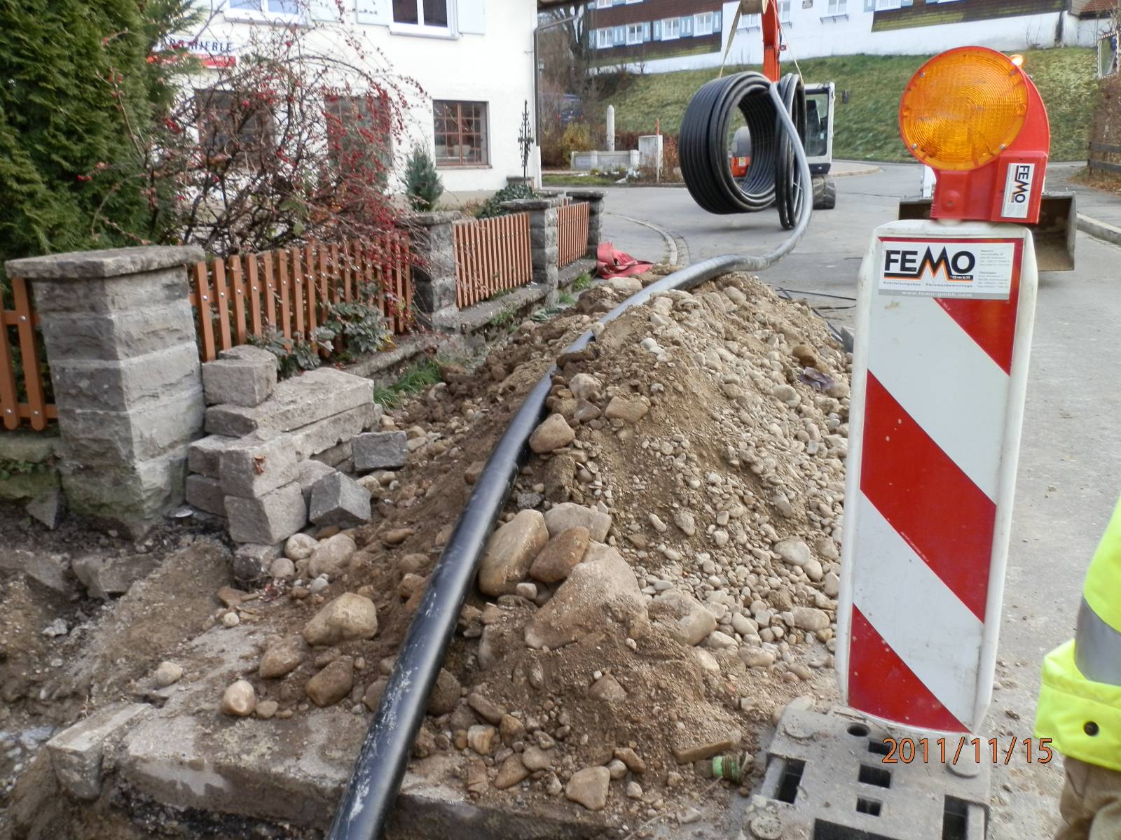 Hausanschluss an das Wärmenetz